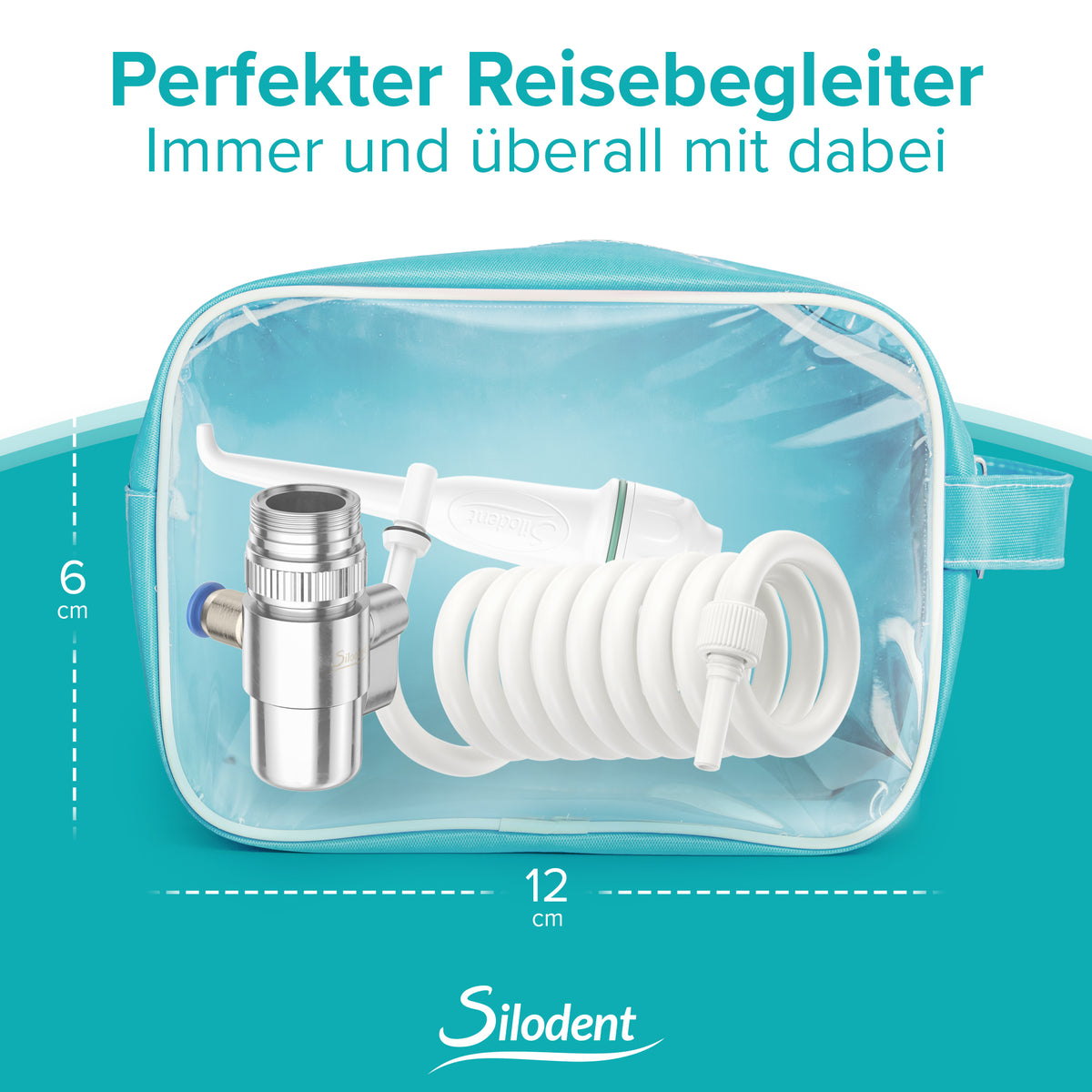 Silodent Munddusche für den Wasserhahn