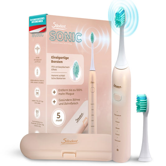 Silodent Schallzahnbürste Champagne