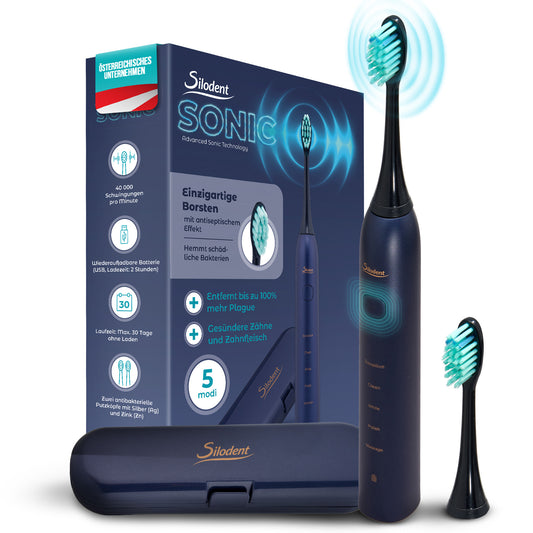Silodent Schallzahnbürste Midnight Blue